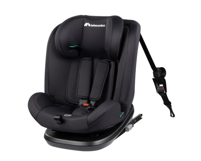 8518460210_2023_bebeconfort_carseat_toddlerisofixcarseat_everfixisize_blackmist_lowerheadrestposition_3qrtleft