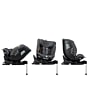 8628291630_2026_Bebeconfort_carseat_babytoddlerchildcarseat_RevolveFixMax360iSize_Graphite_ElementGraphite_Complete360rotation_Side
