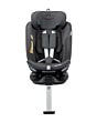 8628291630_2026_Bebeconfort_carseat_babytoddlerchildcarseat_RevolveFixMax360iSize_Graphite_ElementGraphite_Harnessmodeintermediateheadrestposition_Front