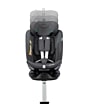 8628291630_2026_Bebeconfort_carseat_babytoddlerchildcarseat_RevolveFixMax360iSize_Graphite_ElementGraphite_Headrestpositions_Front