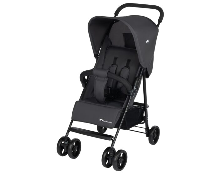 1132153210_2023_bebeconfort_stroller_1stagestroller_foggy_grey_mineralgraphite_3qrtleft